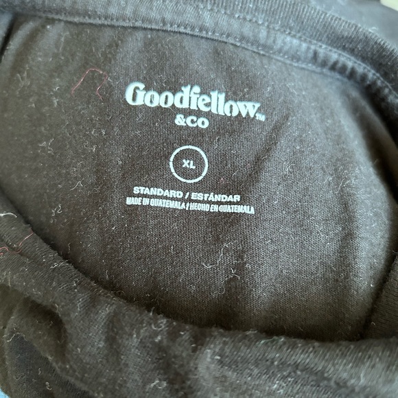 Goodfellow Black Graphic T-Shirt - Picture 2 of 3
